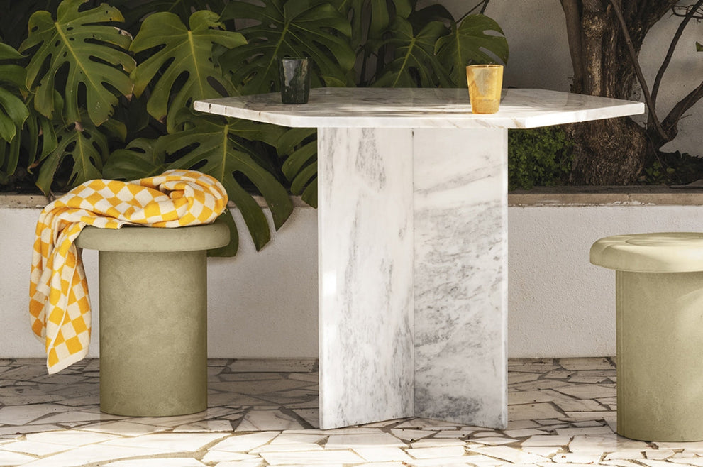 Alder Stool in lifestyle shot